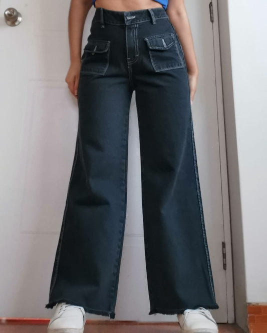 WIDE LEG JEANS